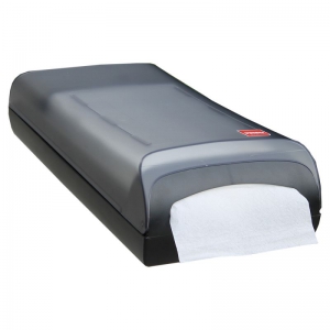 Диспенсер MERIDA FATO для бумажных салфеток, черный, пластик, настольный или настенный GJC003