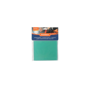 Стекло защиты фильтра PATRIOT 105х87.5 мм, 5 шт