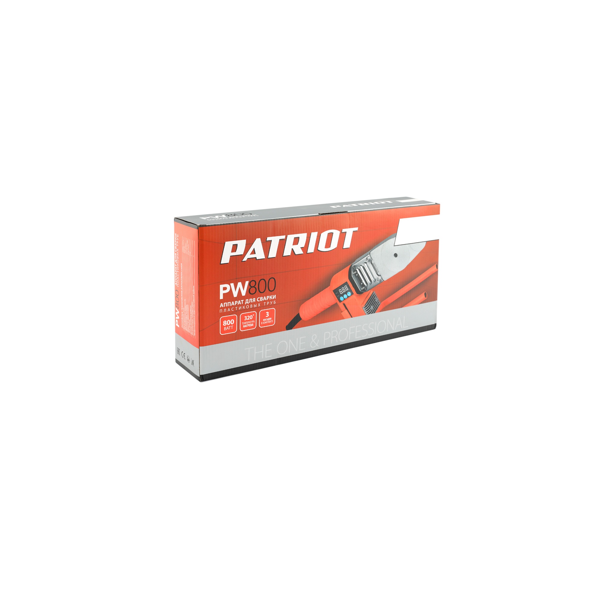 Аппарат для сварки пластиковых труб PATRIOT PW 800