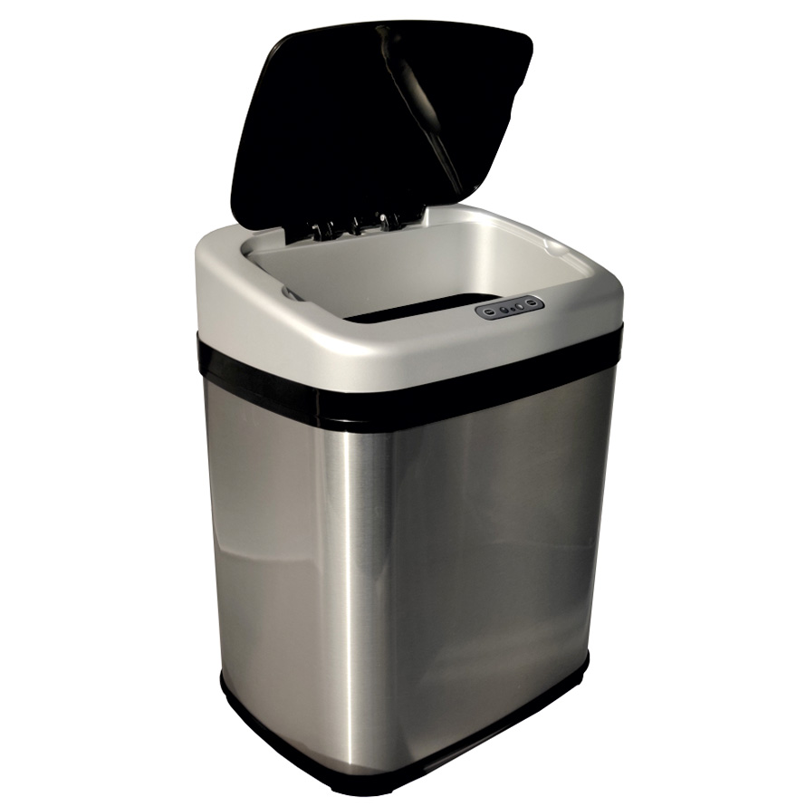 Урна сенсорная с автоматически открывающейся крышкой AGB-20M (матовая)
