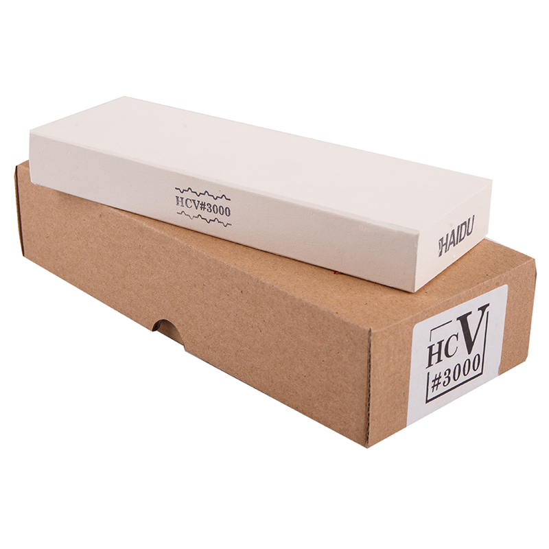 Камень для заточки профессиональный HAIDU 170х60х20 корунд+керамический компонент HCV3000(JIS)