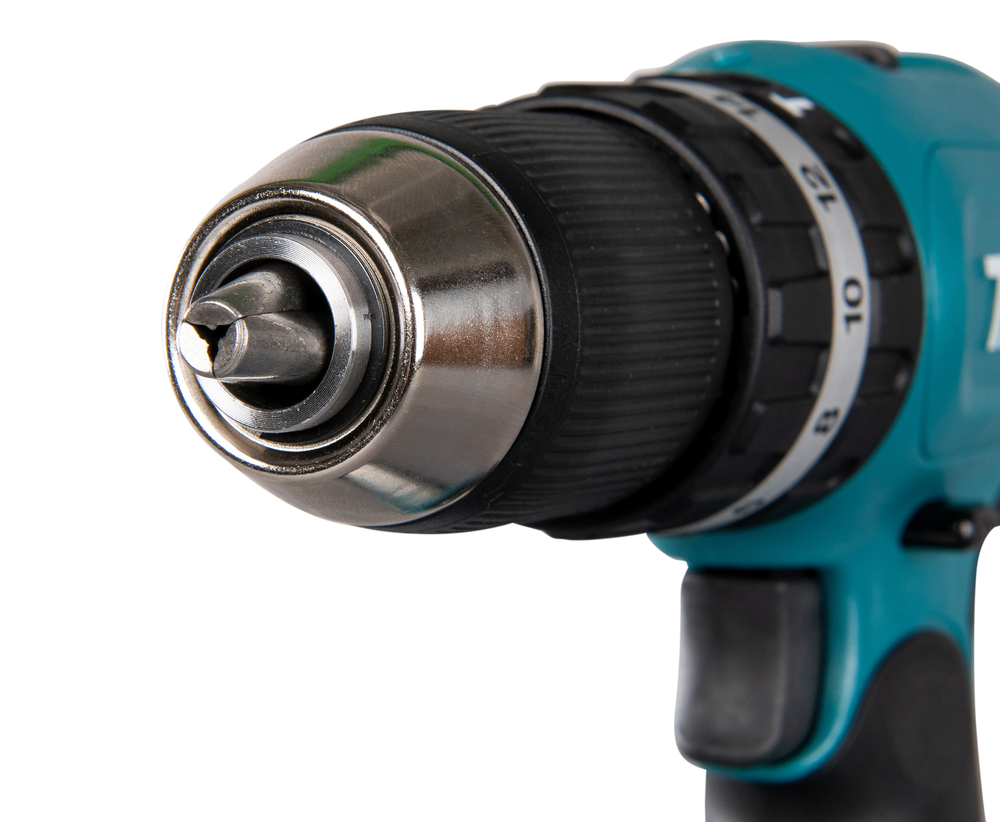 Ударная дрель-шуруповерт аккумуляторная Makita DHP453RFE LXT 18В, 2х3.0 Ач, 42 Нм, 1300 об/мин