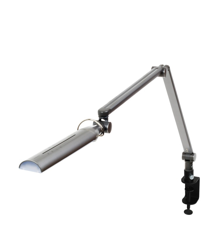 Профессиональный светодиодный светильник на струбцине Diasonic DL-120PH серебристый