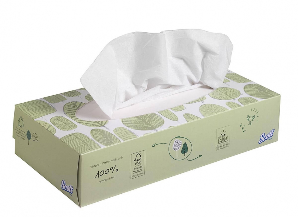 Гигиенические салфетки для лица Kimberly-Clark SCOTT 8837 21х100л.