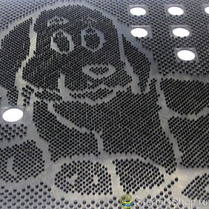 Входной резиновый коврик Dog