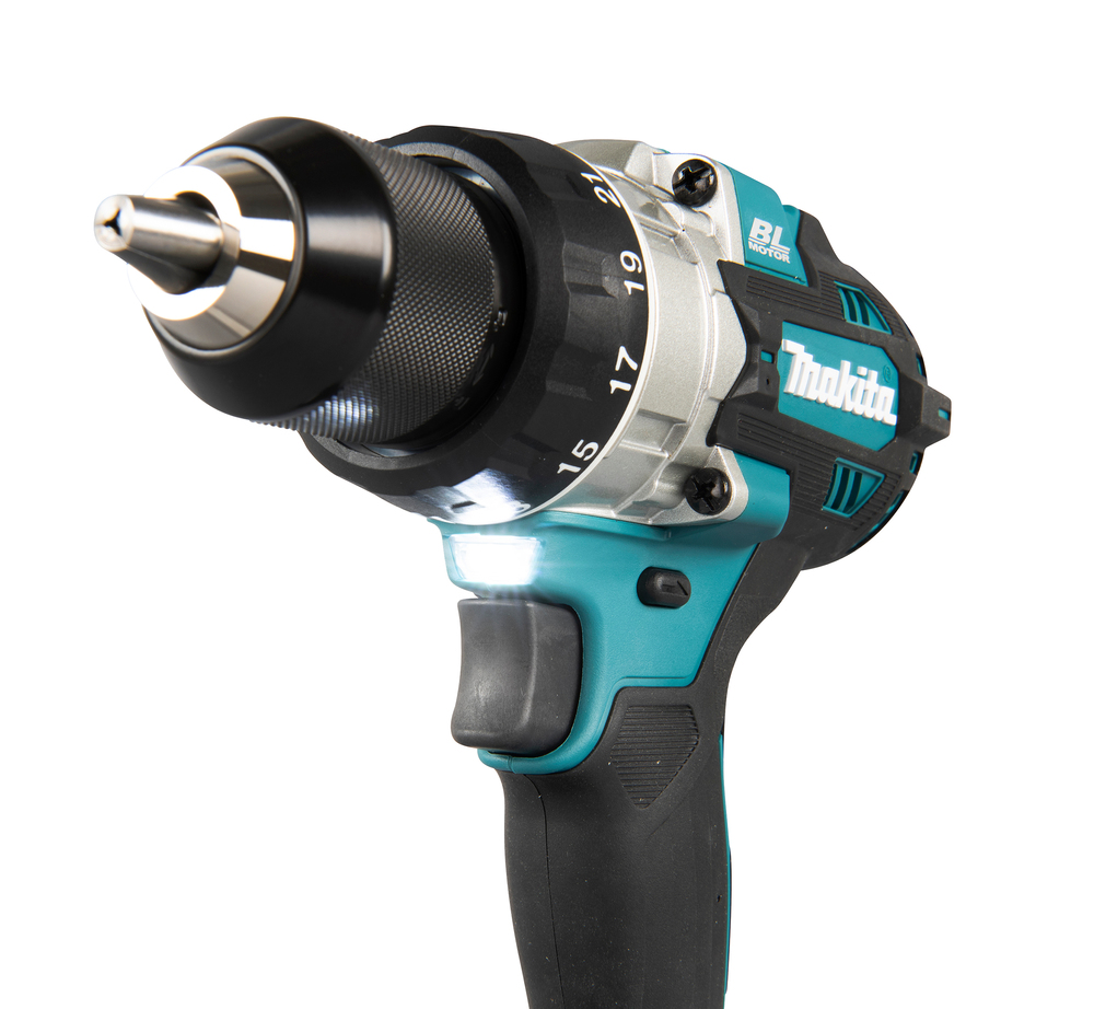 Дрель-шуруповерт аккумуляторная Makita DDF486Z LXT BL 18В, 130 Нм, 2100 об/мин, без акб и ЗУ