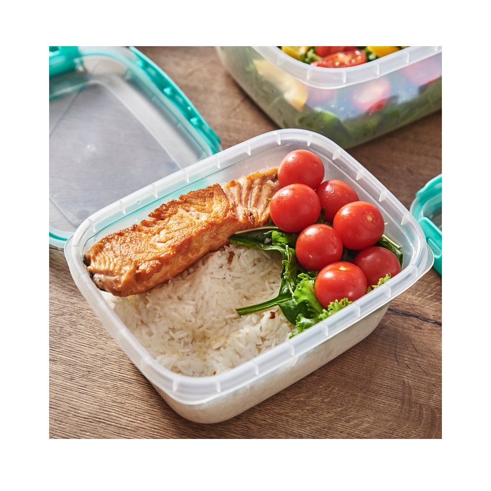 Набор контейнеров с уплотнителем №4 (0,8л; 1,5л; 2.5л) 3 шт