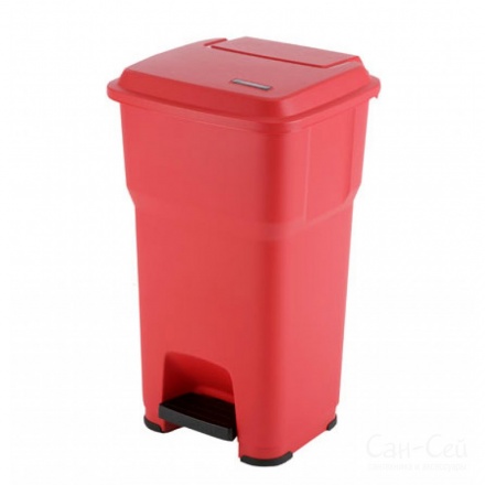 Vileda 137758 Гера контейнер пластиковый с педалью и крышкой 85 л