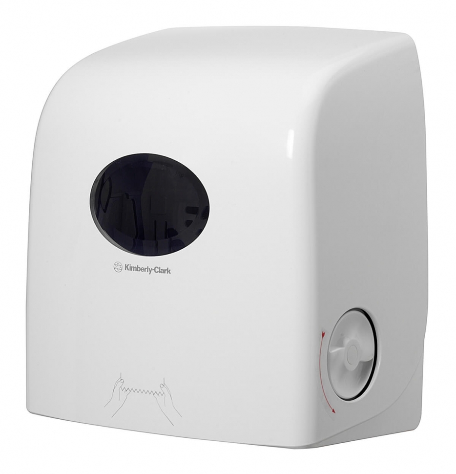 Диспенсер для бумажных полотенец Kimberly-Clark AQUARIUS SLIMROLL 6953