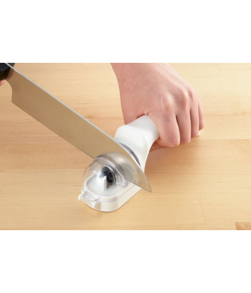 Точилка для ножей "Diamond Sharpenner" белая, 1 ролик