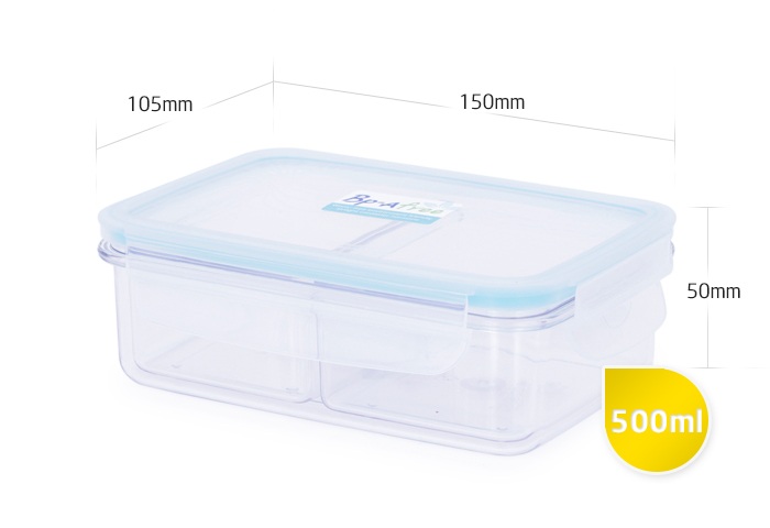 Тритановый контейнер с замками TR-26DV 500 мл