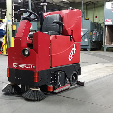 Поломоечно-подметальная машина с цилиндрическими щётками GTX 30C
