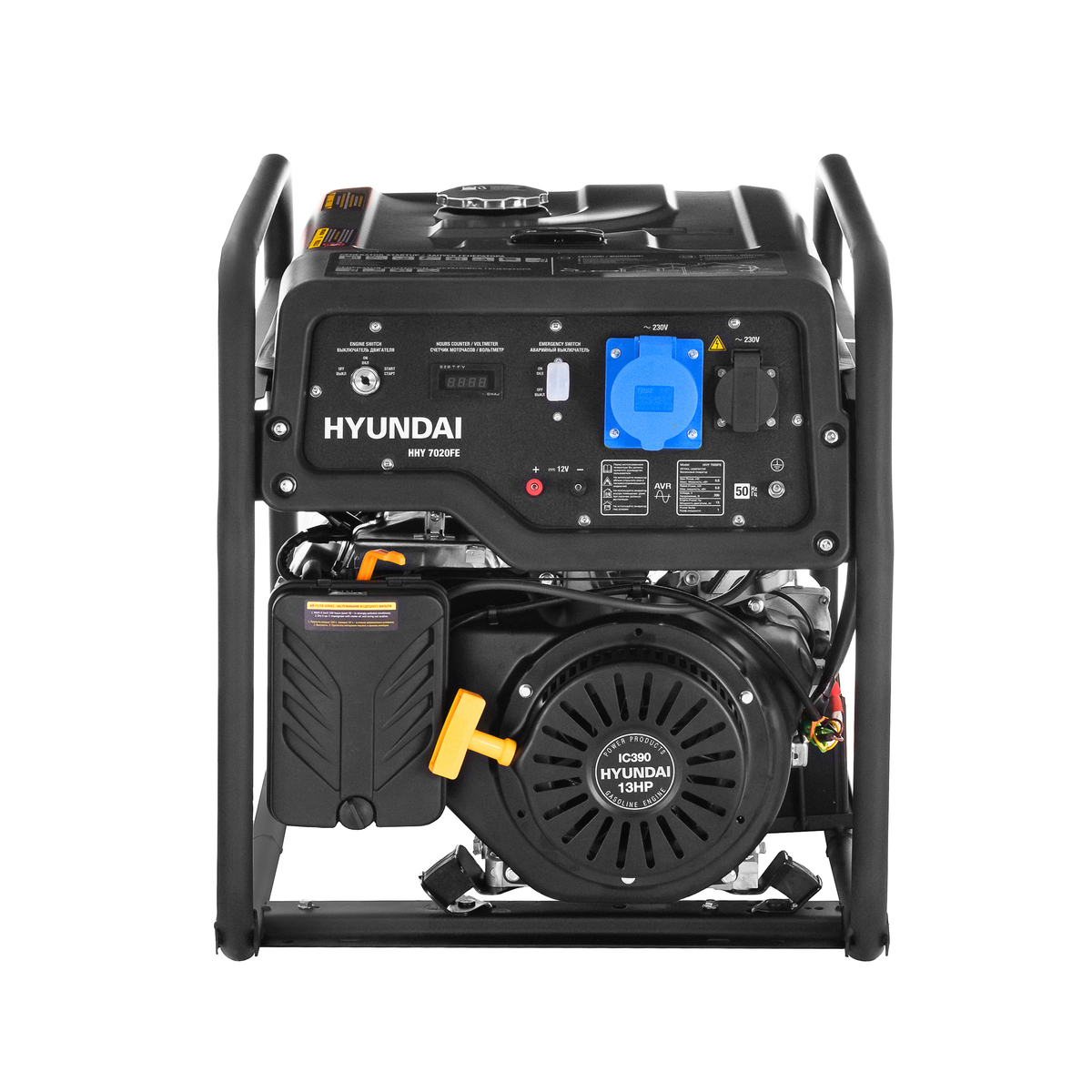 Генератор бензиновый HHY 7020FE