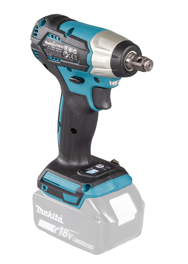 Гайковерт ударный аккумуляторный Makita DTW181Z LXT 18В, 1/2\", 210 Нм, 0 – 2400 об/мин, без акб и ЗУ