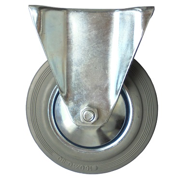 Промышленное неповоротное колесо с площадочным креплением (без тормоза) 5001160R