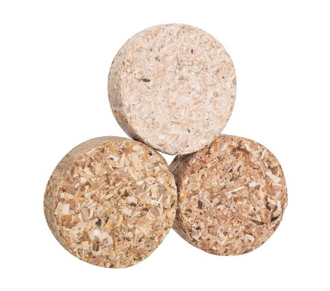 Щепа в брикетах для мяса ТорфТехноЛин (3 шт: ябл., бук.,вишня)