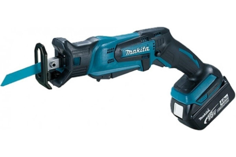 Пила сабельная аккумуляторная Makita DJR185RFE LXT 18В, ход 13 мм, рез 50 мм (2х3.0Ач, з/у)
