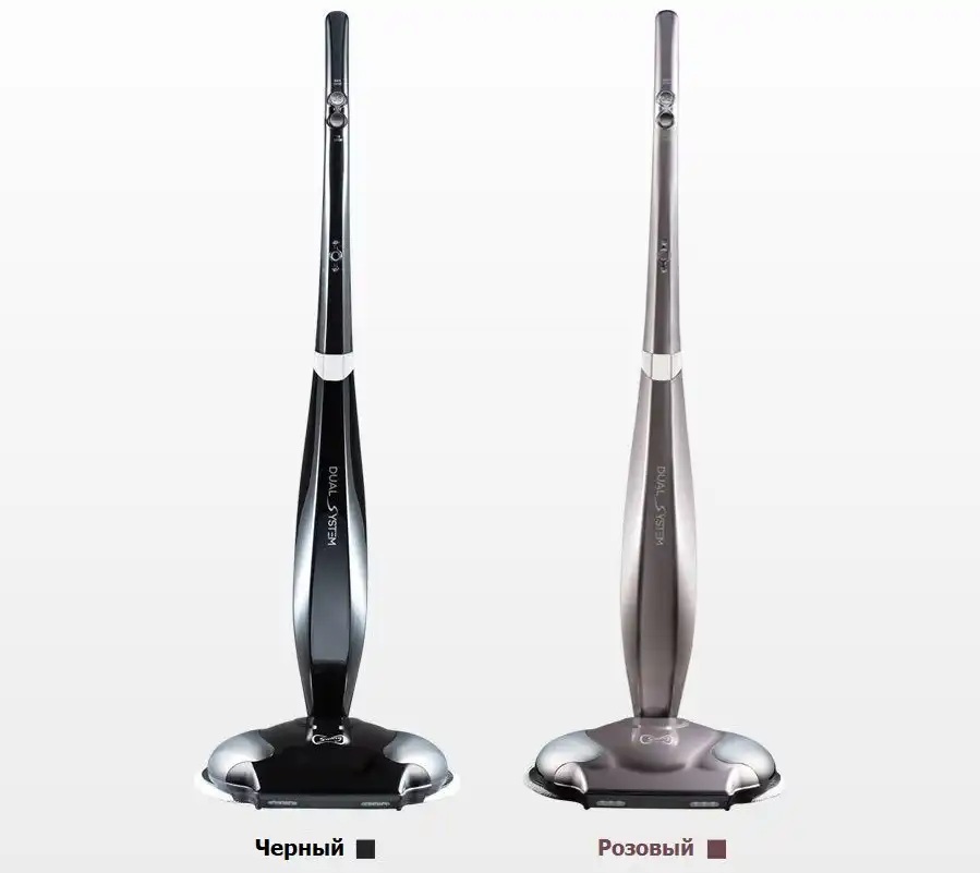 Беспроводной полотер - пылесос SWING-10000 розовый