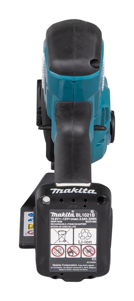 Пила цепная аккумуляторная Makita UC100DWA CXT BL 12В, 210 Вт, 4"/10 см, 0,325", 1,1 мм, 8 м/с, XPT, (BL1021B,DC10WD)