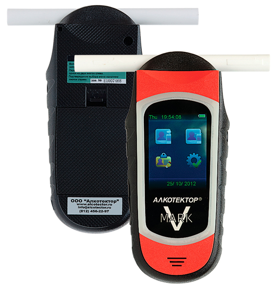 Профессиональный алкотестер Алкотектор Mark V
