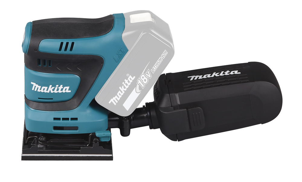 Вибрационная шлифмашина аккумуляторная Makita DBO480Z LXT 18В, 14000 об/мин, без акб и ЗУ