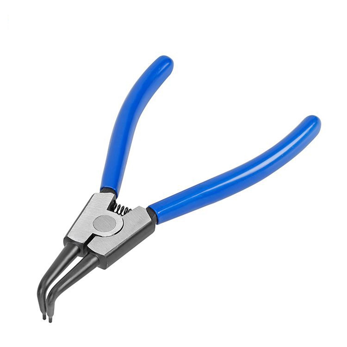 Клещи для съема внешних стопорных колец 180 мм, загнутые WORKPRO