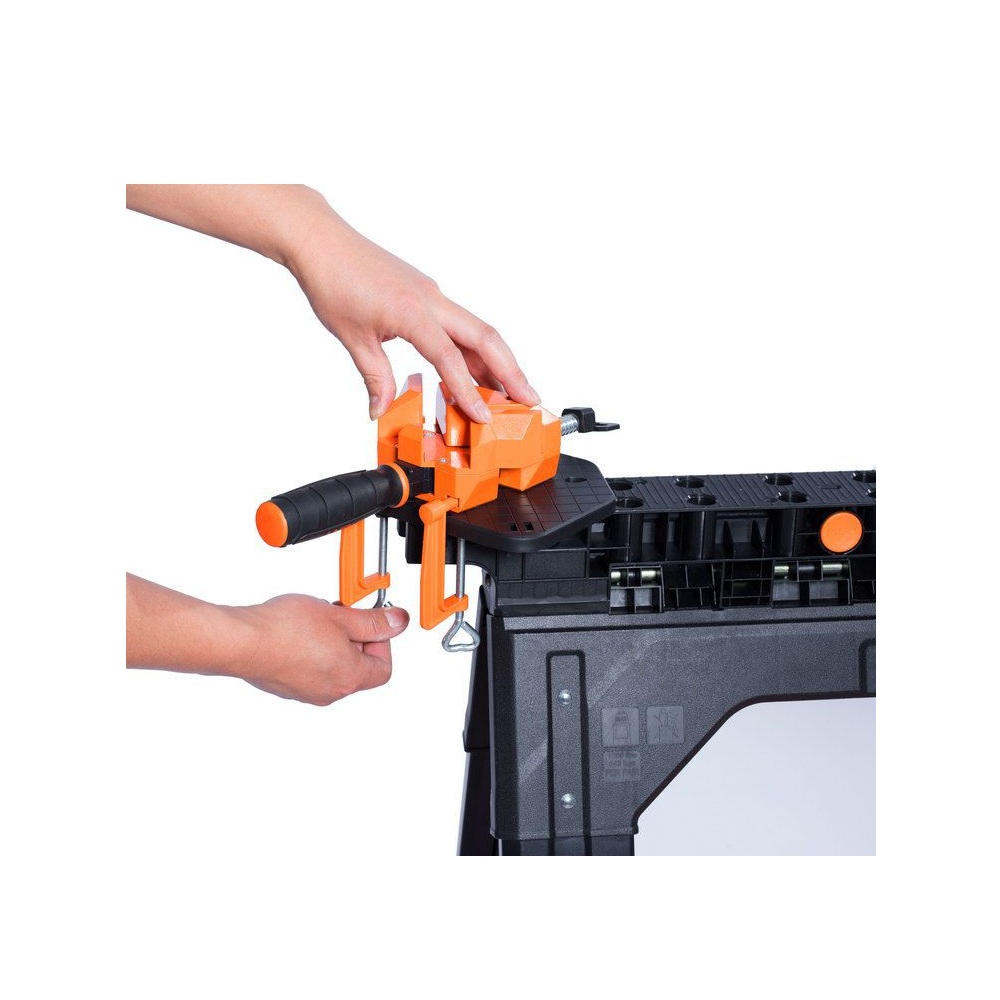 Козлы строительные 2 шт (810 мм) +струбцины 2 шт (до 275 кг) Pony