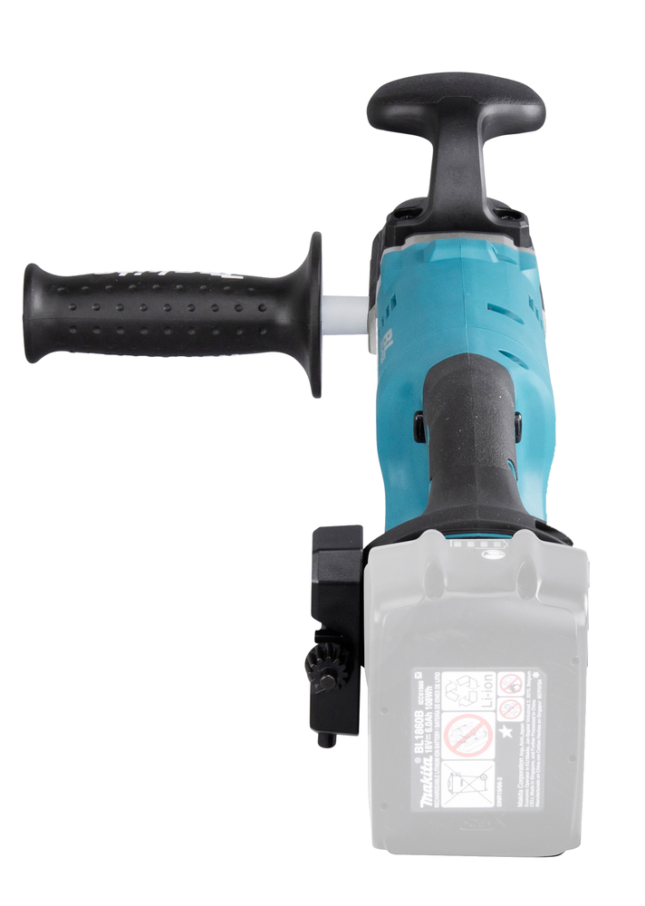 Угловая дрель аккумуляторная Makita DDA450ZK LXT 18В, 25 Нм, 1400 об/мин, без акб и ЗУ