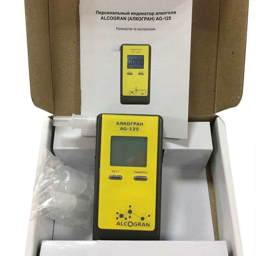 Персональный Алкотестер Алкогран AG-125