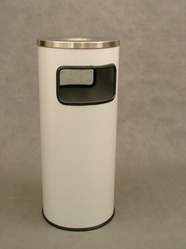 Урна-пепельница "К-380" 50 л. белая