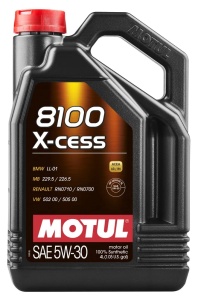 Моторное масло MOTUL 8100 X-cess 5W-30 (4л)