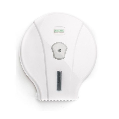 Диспенсер-контейнер для рулона туалетной бумаги Vialli MJ1, белый