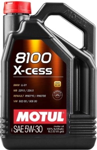 Моторное масло MOTUL 8100 X-cess 5W-30 (5л)