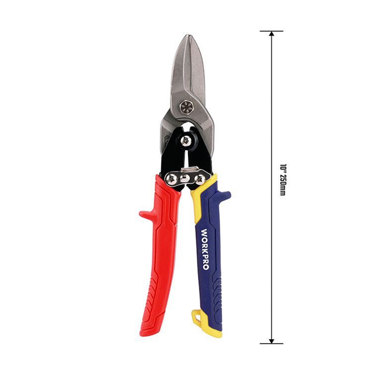 Ножницы по металлу 250 мм прямые CR-Мо WORKPRO