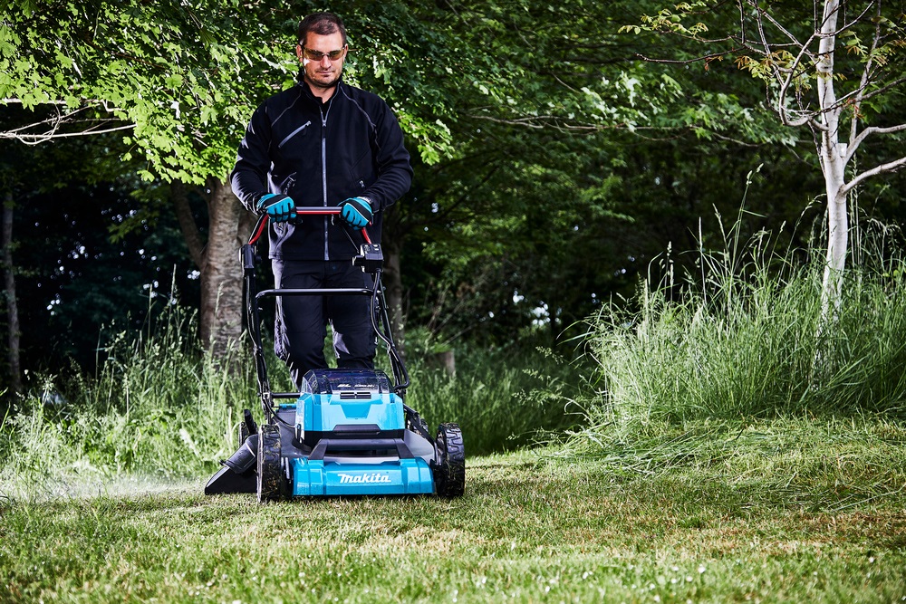 Газонокосилка аккумуляторная Makita DLM532Z LXT 18 В X2, 53 см, 70 л, без акб и ЗУ