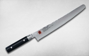 Нож кухонный для хлеба Kasumi Damascus