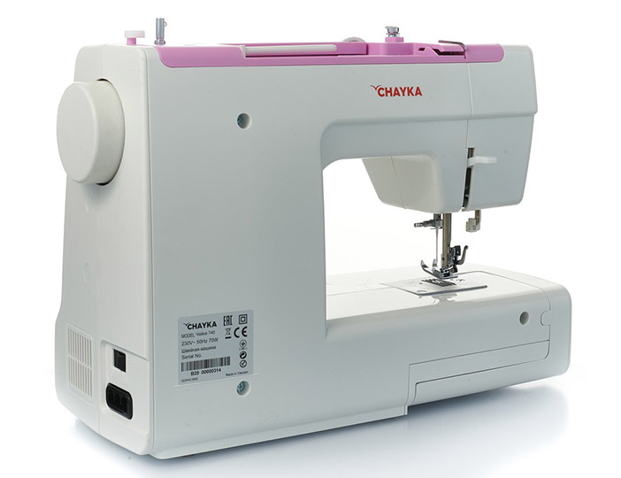Электромеханическая швейная машина CHAYKA модель ЧАЙКА 740