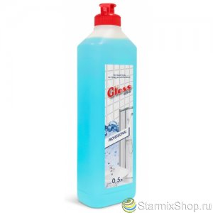 Чистящий гель по уходу за сантехникой Секреты чистоты Gloss crystal Professional, флакон 0,5 л  крышка флип-топ