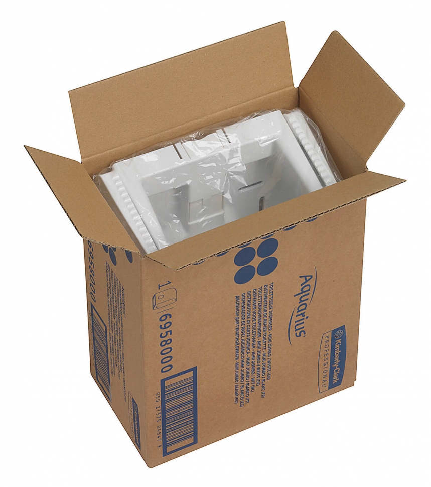 Диспенсер для туалетной бумаги в больших рулонах Kimberly-Clark Aquarius 6958