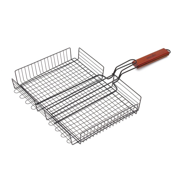 Двойная объемная решетка-гриль антипригарная Green Glade 7001