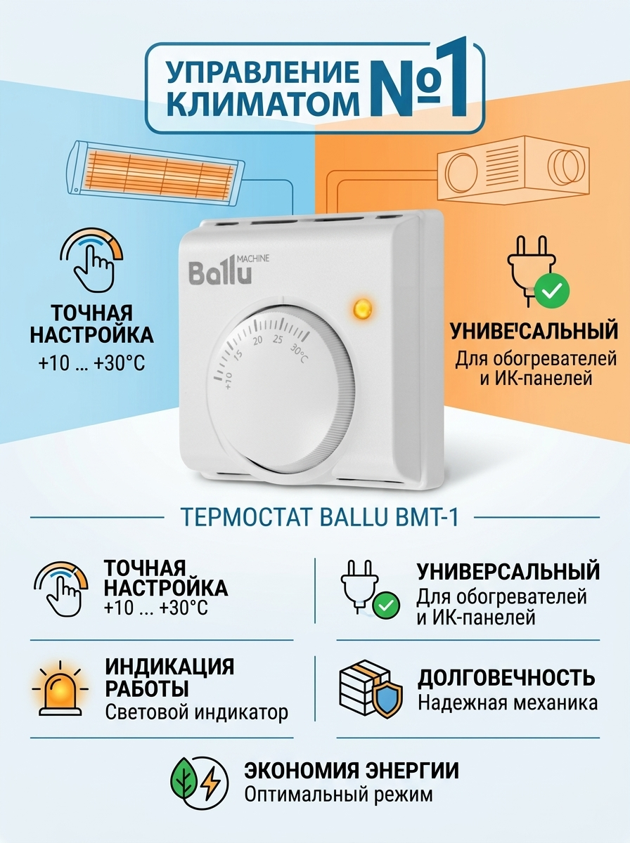 Термостат Ballu BMT-1