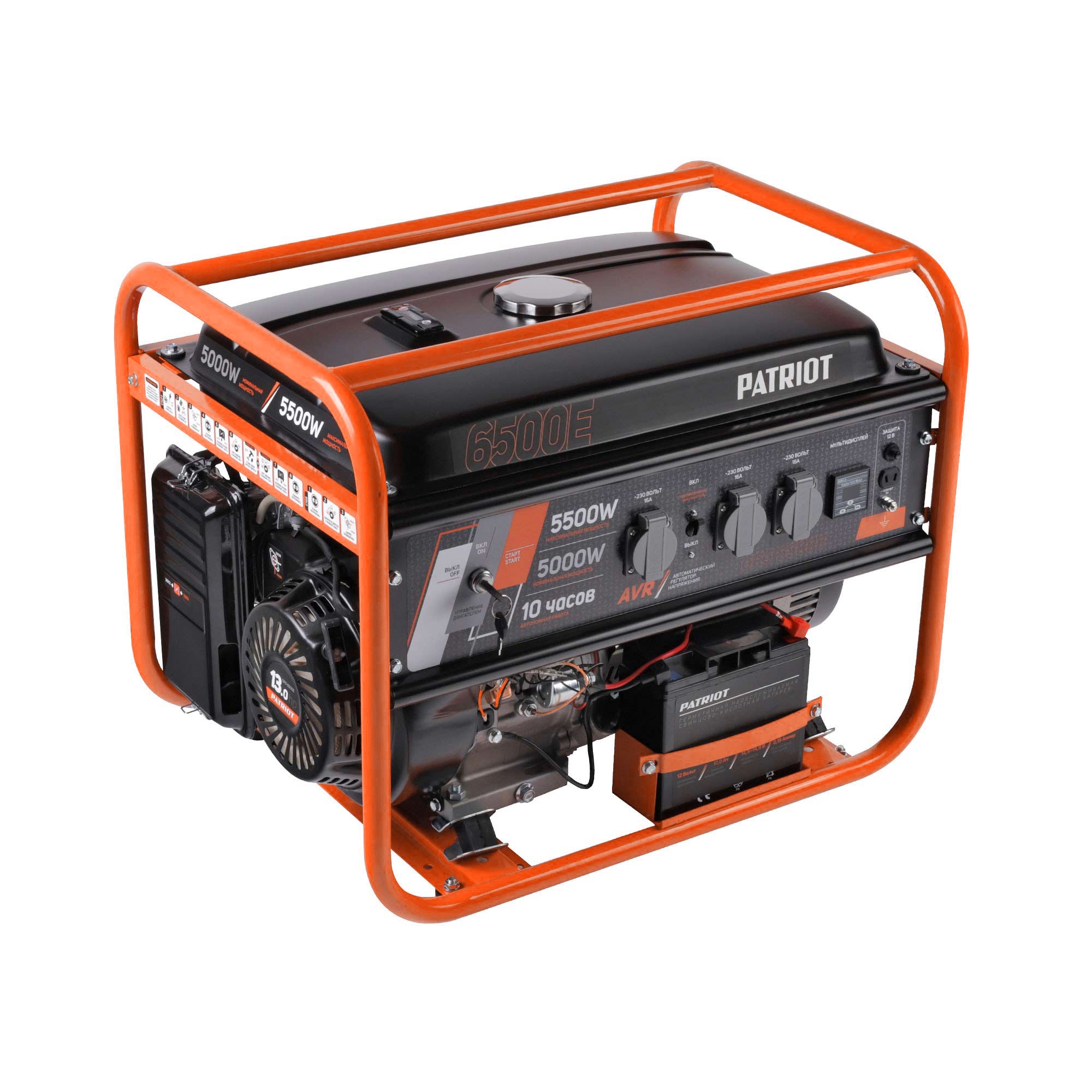 Генератор бензиновый PATRIOT GRS 6500 E