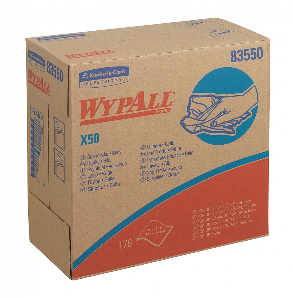 Протирочный материал  Kimberly-Clark Wypall® X50 8355