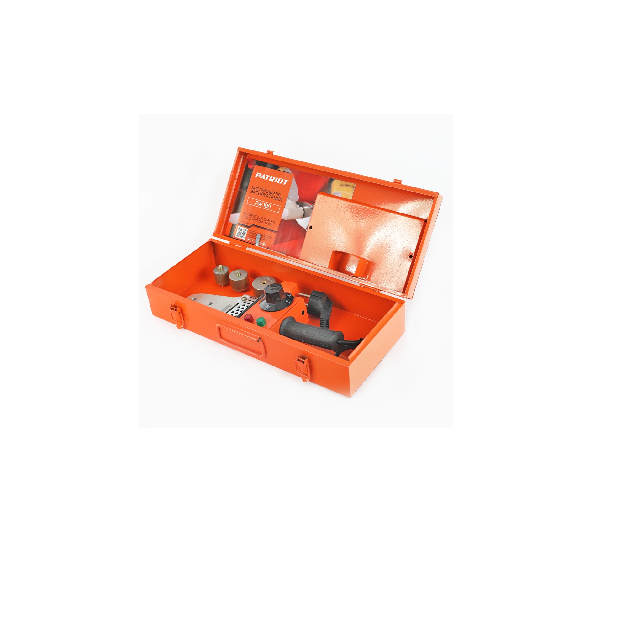 Аппарат для сварки пластиковых труб PATRIOT PW 100, 675 ВТ