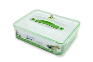 Пластиковый контейнер с замками и ручкой BPA FREE IS-091 3900 мл