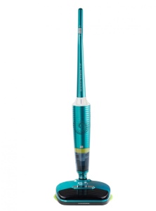 Беспроводной полотер - пылесос SWING-9500 голубой