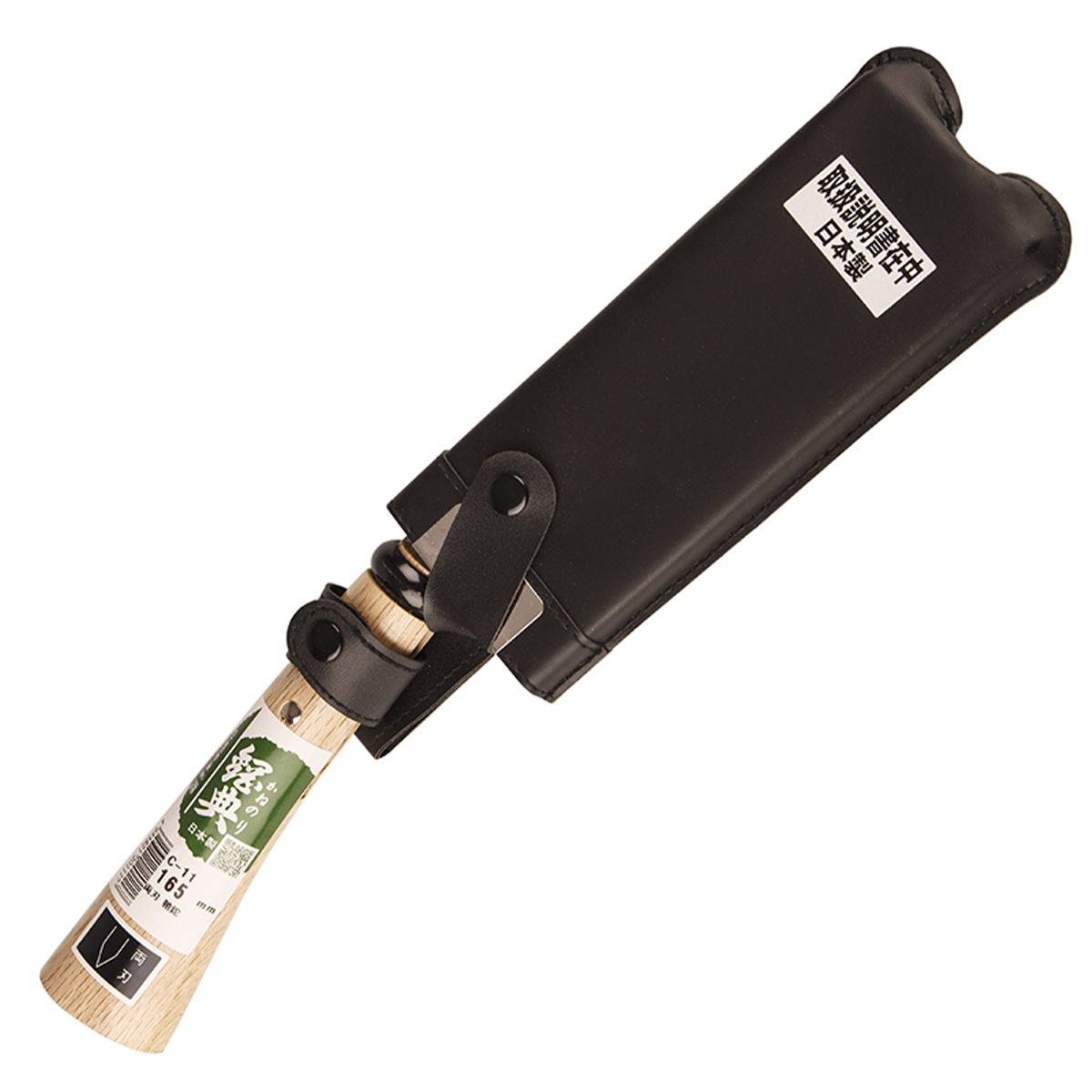 Топорик туристический традиционный SAYA-NATA, деревянные ножны, 600 гр, 165mm