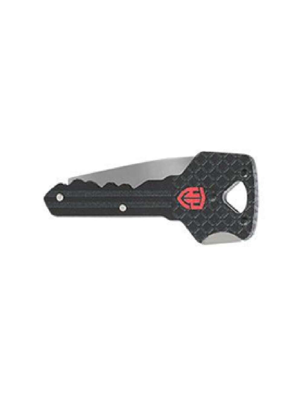 Нож складной  "ключ-брелок"  черный WORKPRO