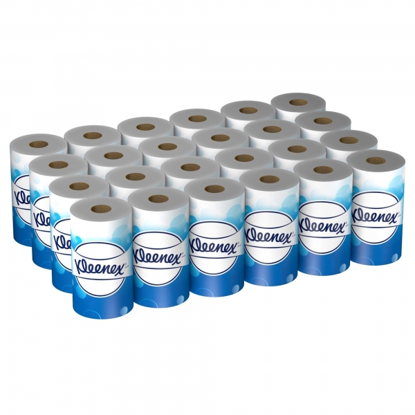 Туалетная бумага в стандартных рулонах 8478 Kimberly-Clark Kleenex Professional, двухслойная