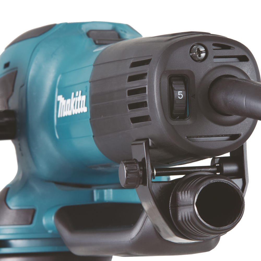 Эксцентриковая шлифовальная машина электрическая Makita BO6050J 750 Вт, 150 мм, 1600-6800 об/мин